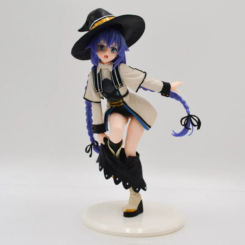 22cm Mushoku Tensei Jobless Reincarnation Sylphiette Anime Figure Roxy Migurdia/Eris Boreas Greyrat Action Figure Model Doll Toy