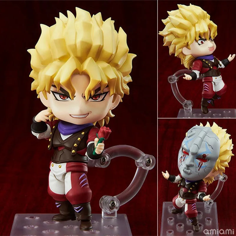 Anime Jojo's Bizarre Adventure Guido Mista Risotto Nero Q Version Action Figure Pvc Toy Model doll Toys Gift