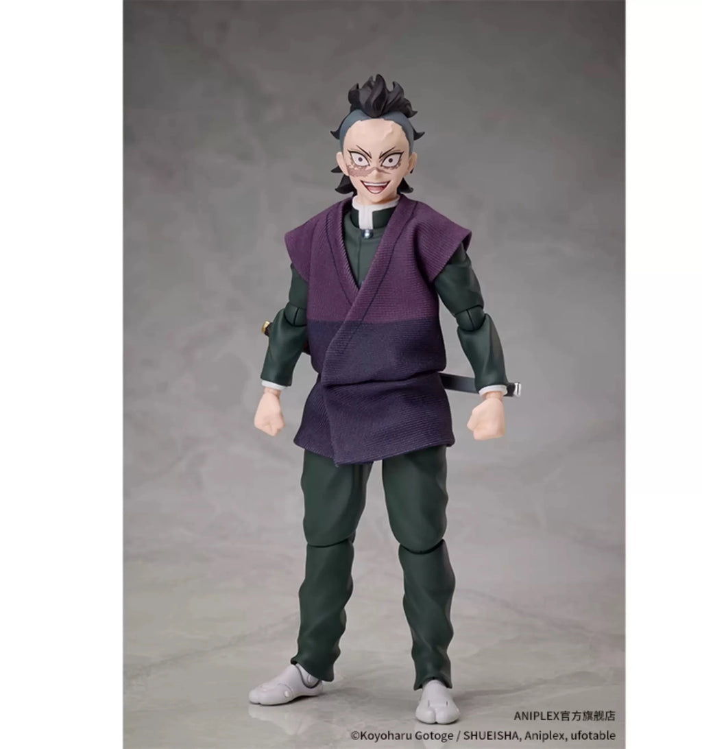 In Stock Aniplex Buzzmod Demon Slayer Shinazugawa Genya Articulated Action Figure