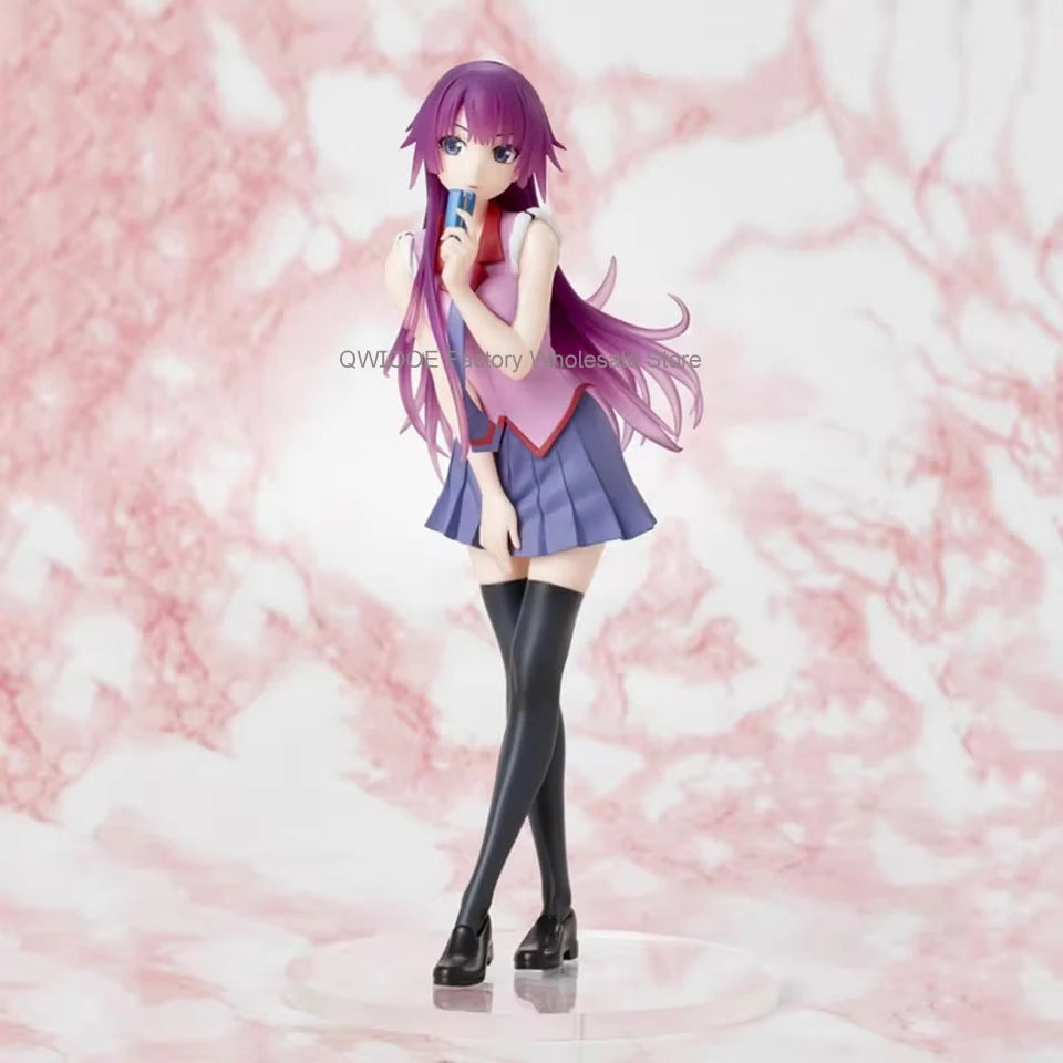 Ursprüngliche Echte TAITO Zoku Owarimonogatari 18cm Senjougahara Hitagi PVC Action-figuren Sammlung Modell Spielzeug Dropshipping
