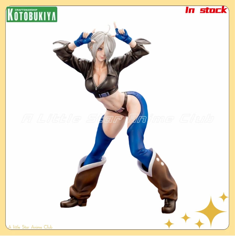 Original Kotobukiya 1/7 SNK BISHOUJO STATUE THE KING OF FIGHTERS 2001 Angel