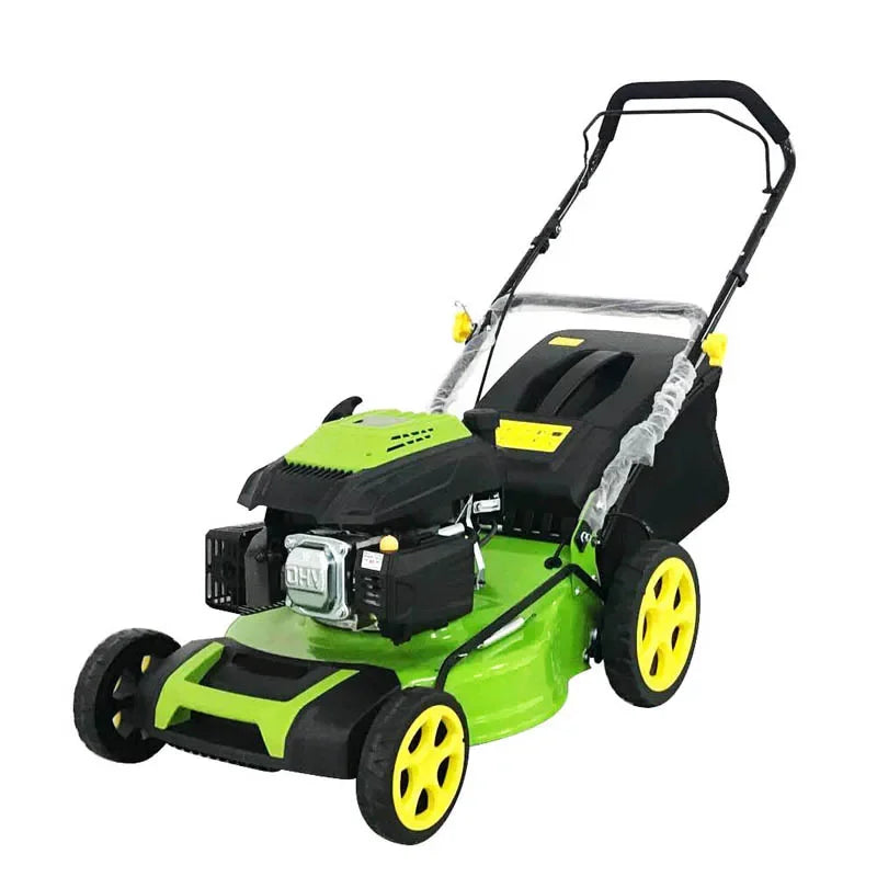 6,5 PS Rasenmäher Aluminiumdeck Manueller Rasentrimmer Tragbarer Rasenmäher