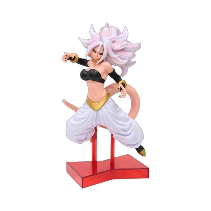 21 см аниме фигурка Dragon Ball Android 21 стояща бойна поза PVC екшън фигурка колекция модели играчки подаръци