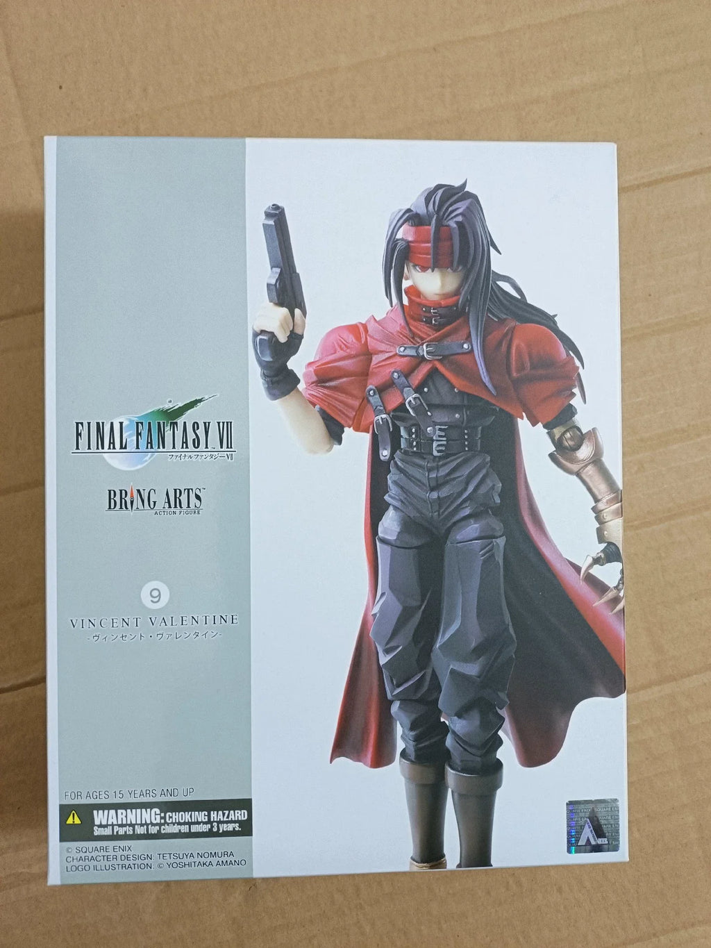 In Stock Square Enix Final Fantasy VII BRING ARTS Vincent Valentine Action Figure Anime Models Toy Doll Gift Hobby Collectible