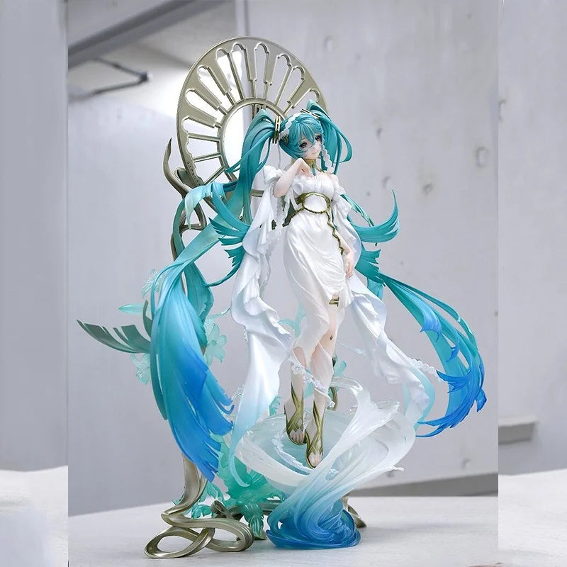 In Stock Genuine GOOD SMILE COMPANY Ocaloid - Hatsune Miku 1/7 Feat Yoneyama Mai H=340MM Garage Kit Anime Cartoon Model Toys