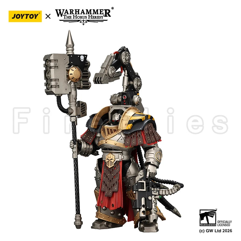 [Pre-Order]JOYTOY 1/18 Action Figure The Horus Heresy Iron Warriors Warsmithwith Graviton Crusher Hammer Anime Model Toy
