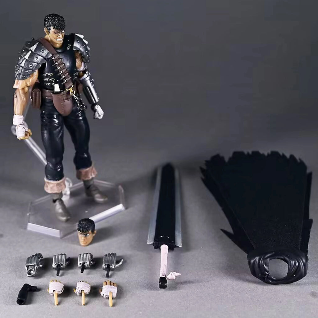New Berserk Figure Guts Action Figures Figma 359 Figurine Doll Decoration Statue Desk Collection Model Toys Kids Birthday Gifts