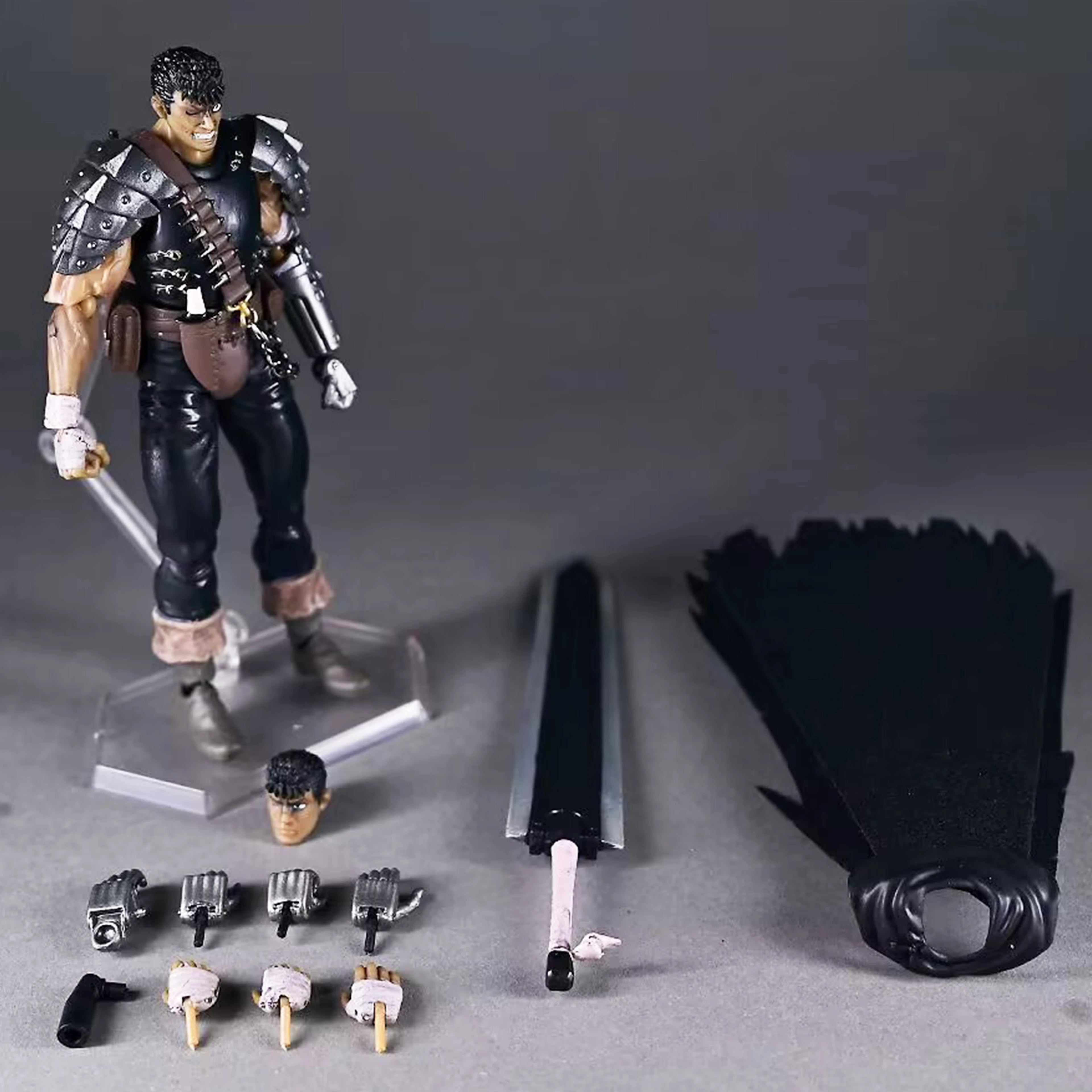 New Berserk Figure Guts Action Figures Figma 359 Figurine Doll Decoration Statue Desk Collection Model Toys Kids Birthday Gifts