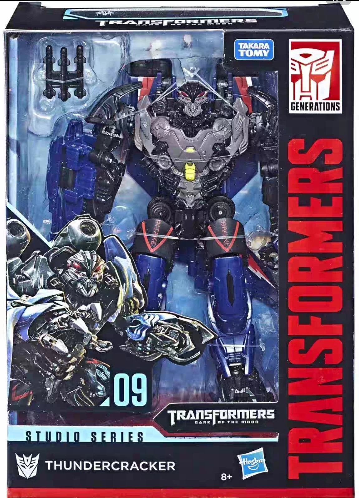 New Original Hasbro Transformers Studio Series TAKARA SS09 Thunderbolt V Class Action Figure Model Toys Gift