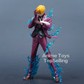 24 см/9,44 инча Аниме One Piece фигурка Санджи фигурки PVC статуя колекция модели играчки за деца подаръци