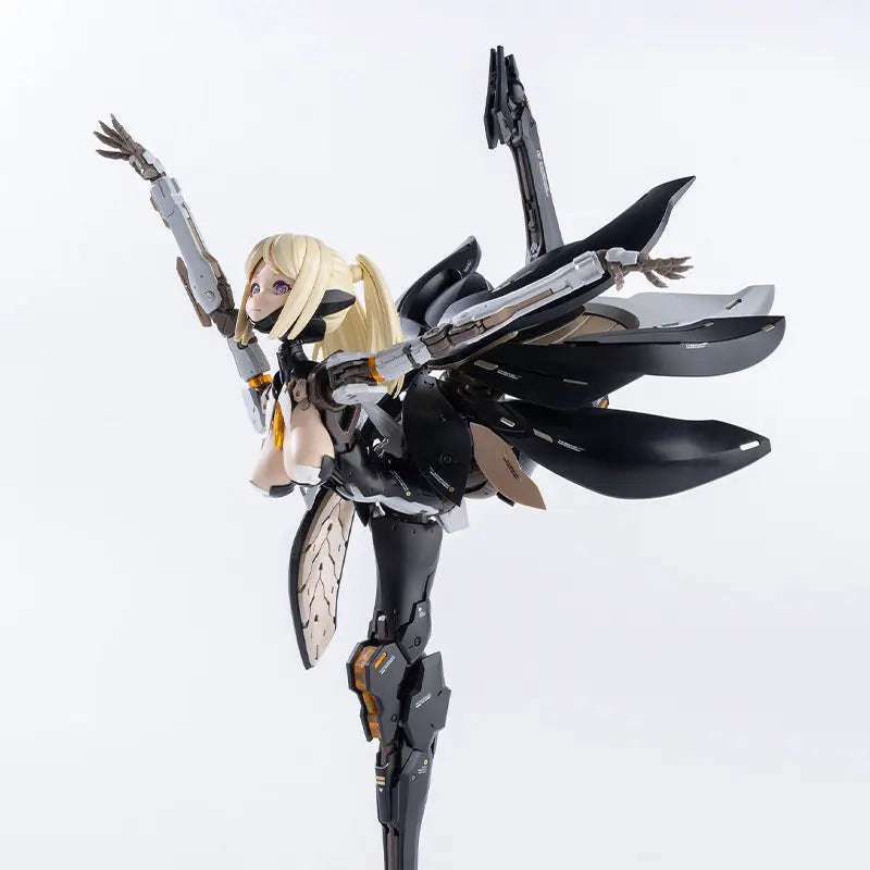 HEMOXIAN NUCLEAR CRAFT Project Rosa Starflower Lily Mecha Girl Action Figure Mechanical Assembly Model Kit Collectible Toy Boys