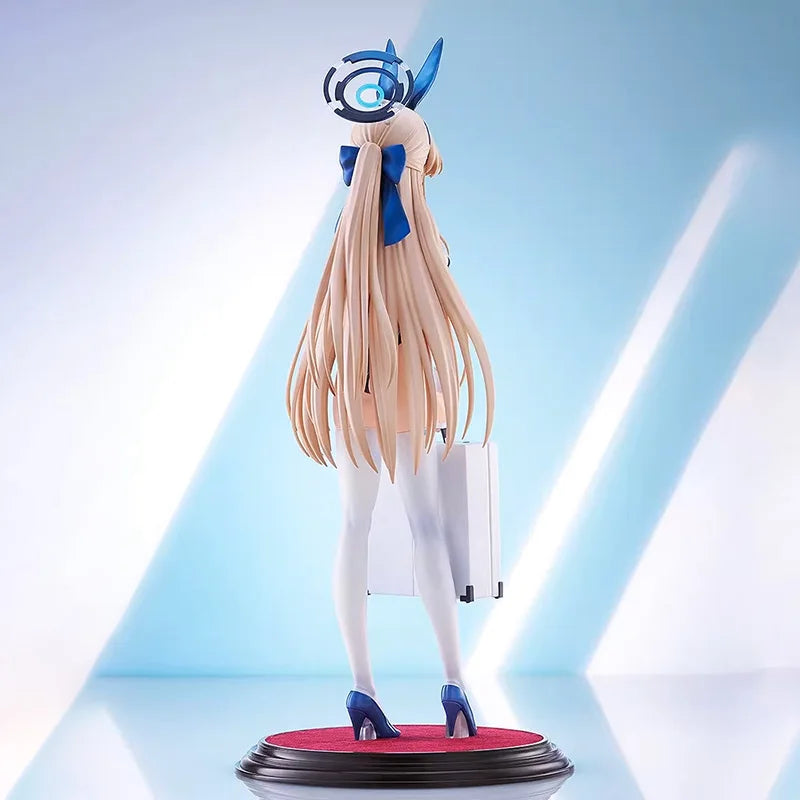 25cm Blue Archive Anime Figurine Moon Snow Rabbit1 Game Character Sculpture Cartoon Collectible Model Toy Boy And Girl Gift