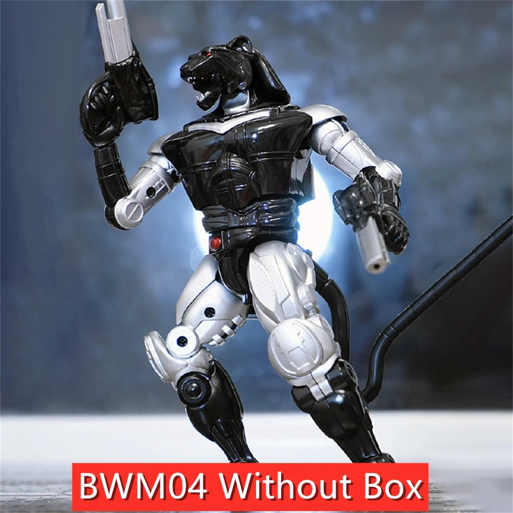 Transart Transformation TA BWM-03 BWM-04 Ravage BWM03 Cheetor Beast War Action Figure KO Robot Model Toys With Box