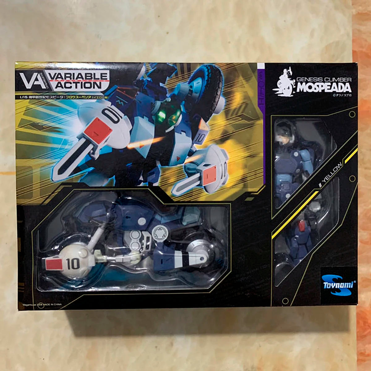 MegaHouse Macross Genesis Climber Mospeada Mode VR-052F  VR-041H VR-052T Action Figure Original