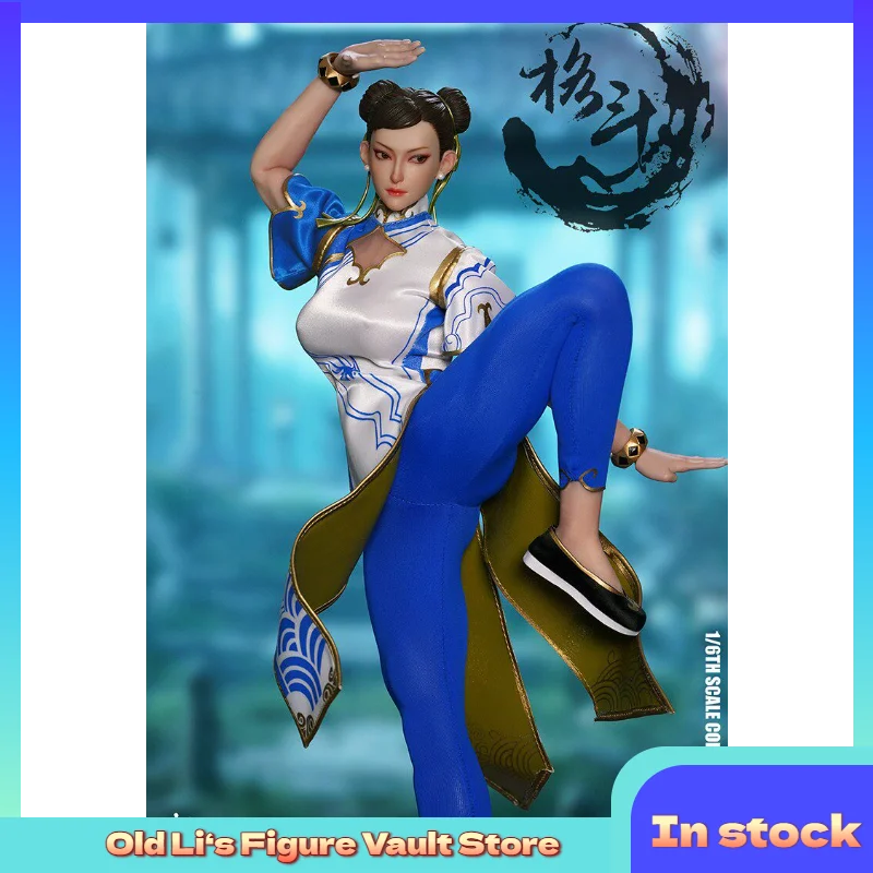 In Stock 【TYCTOYS】 PLAY TOY Fighting Goddess Chun-Li 6th Generation 1/6 Action Figure P026 Toy Collection Gift