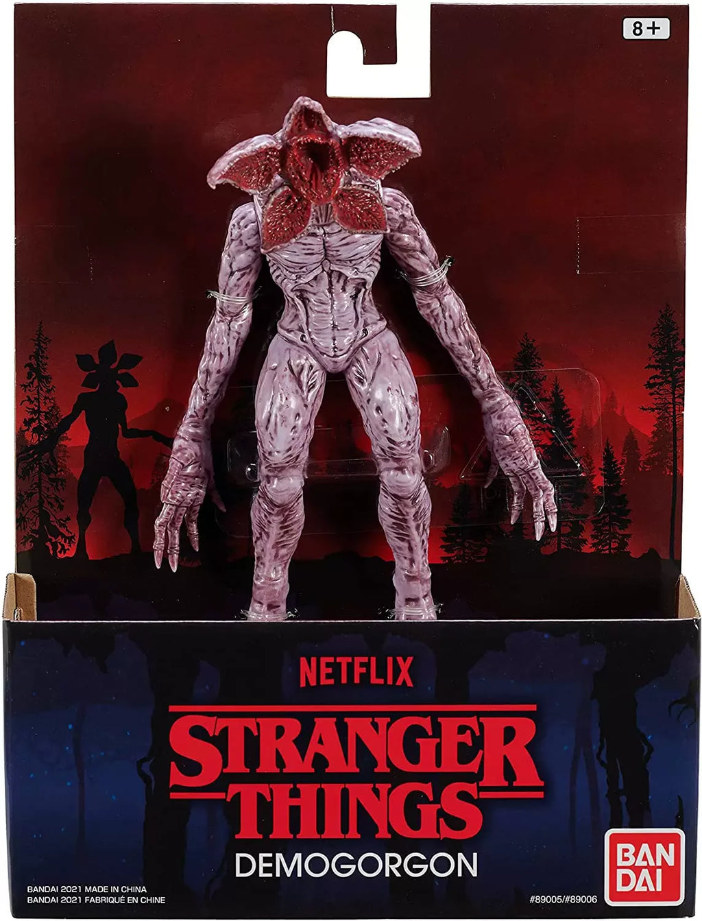 In Stock BANDAI Stranger Things Upside Down Action Figure Collectible Toy Trendy Doll Peripheral Ornament Gift for Anime Fans
