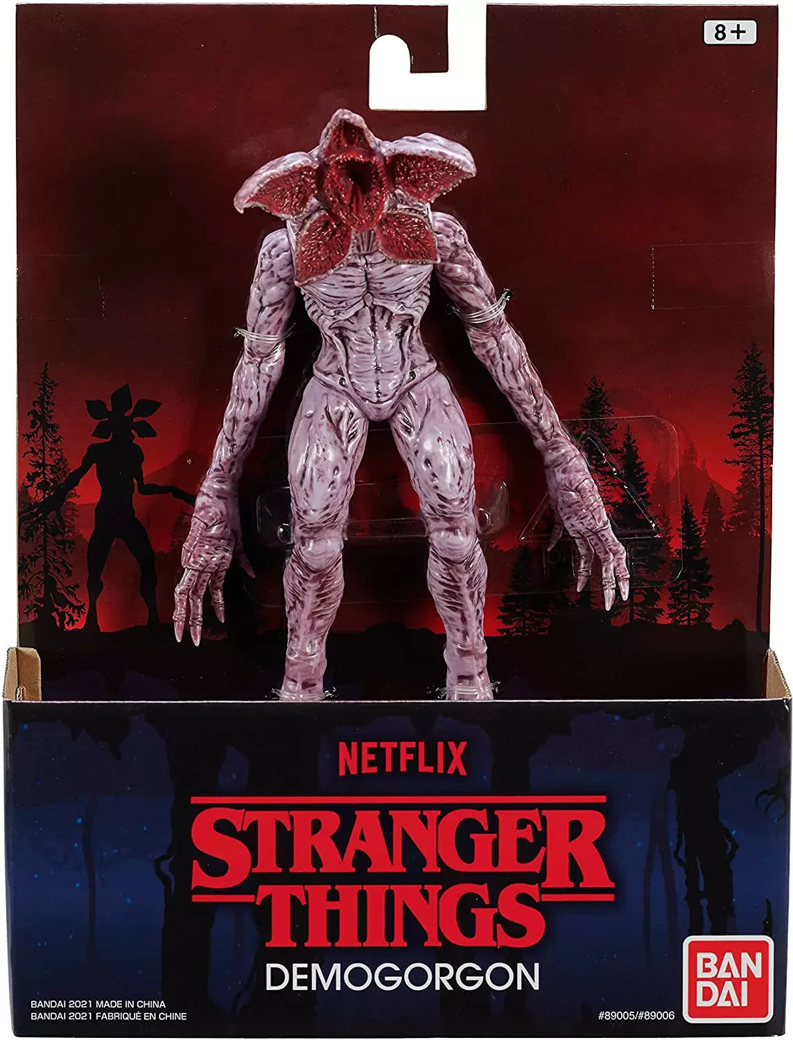 In Stock BANDAI Stranger Things Upside Down Action Figure Collectible Toy Trendy Doll Peripheral Ornament Gift for Anime Fans
