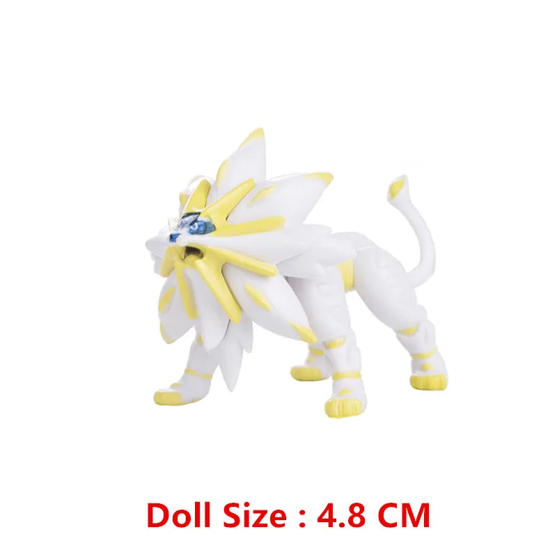 3-7 Cm PokemonCartoons Anime Figure Pikachu Mew Snorlax Charmander Cosplay Collection Pet Pocket Monster Action Model Toy Gifts