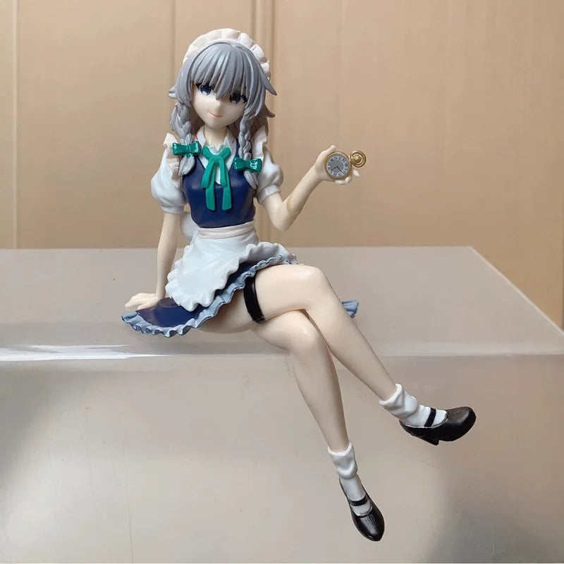 32cm Alter Touhou Project Remilia Scarlet Anime Figure Flandre Scarlet Action Figure Sakuya Izayoi Figurine Model Doll Toys Gift