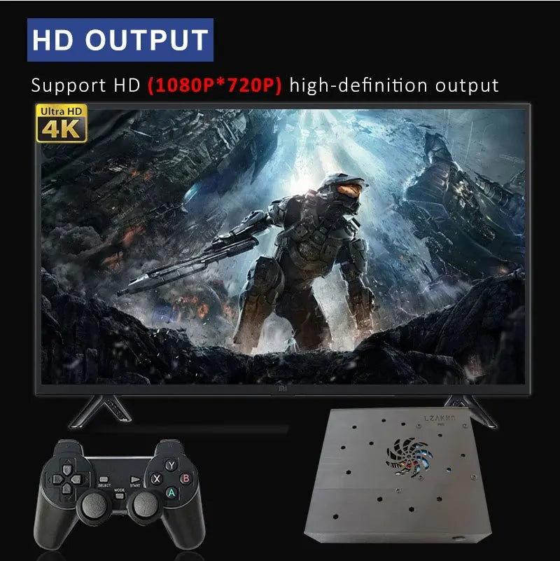 Retro Gaming Box X8 Pro 70000+ Spiele für Wii PS2 DC PSP GAMECUBE 1T geladene Konsole 