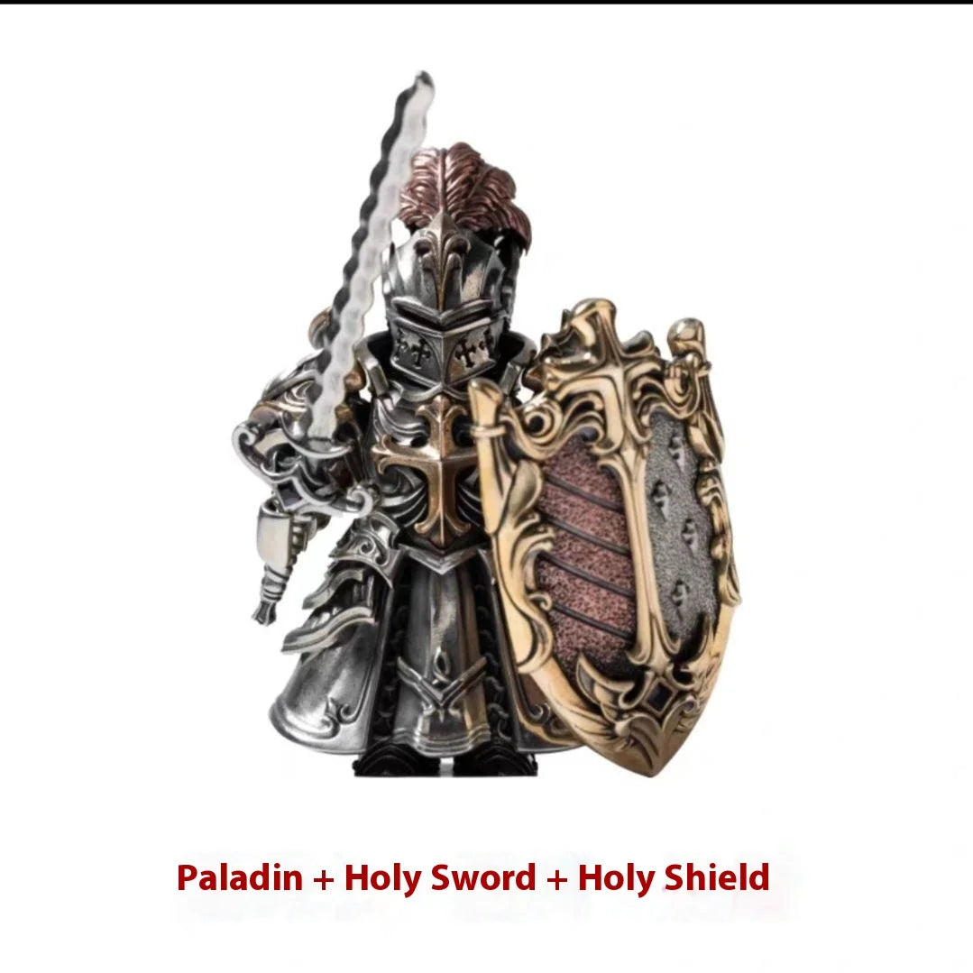 In Stock Big Player Chinese Style Paladin Crusader Series Anime Figure Model Desktop Decoration Collectible Ornament Toys Gifts