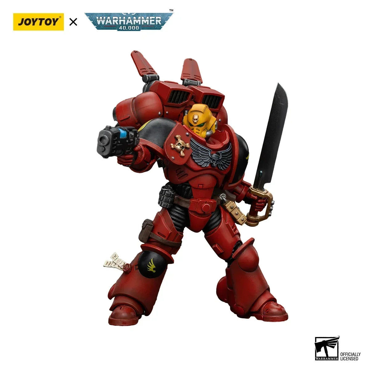 【MT】JOYTOY Warhammer 40k Blood Angel Commander Dante Jump Pack Three Doll Collection 1/18 Action Figures