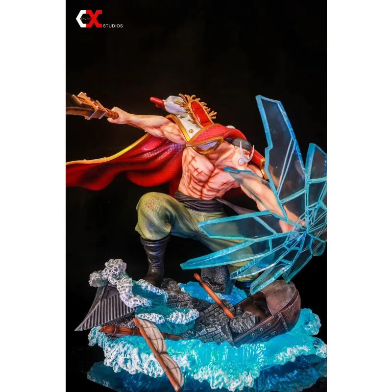 50cm One Piece Figure Edward Newgate High-quality Resin Anime Collection Model Desktop Ornaments Room Decoration Holiday Gift