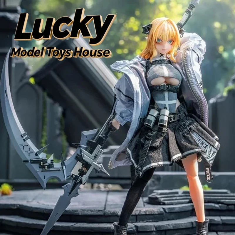 2025WF Limited PA009 ORIG.ver 1/12 White Cloth Mary Nun Mobile Suit Girl Action Figure 6inch HASUKI Soldier Model Doll Collects