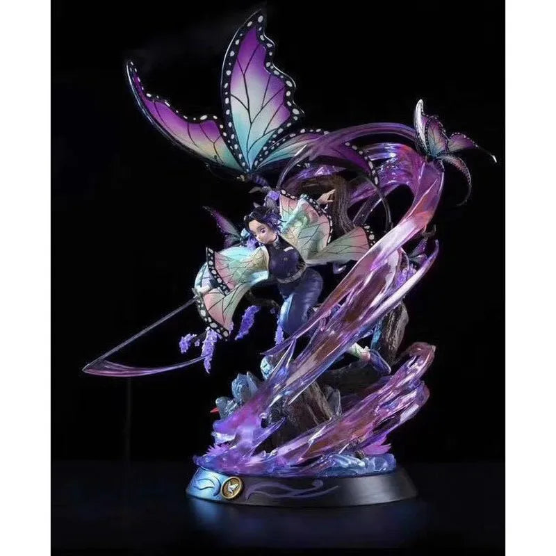 Убиец на демони GK Куб Кочоу Шинобу 1/6 Резонансна статуя на втори куршум Ръчна настолна украса Аксесоари Кутия Фигурки Играчка