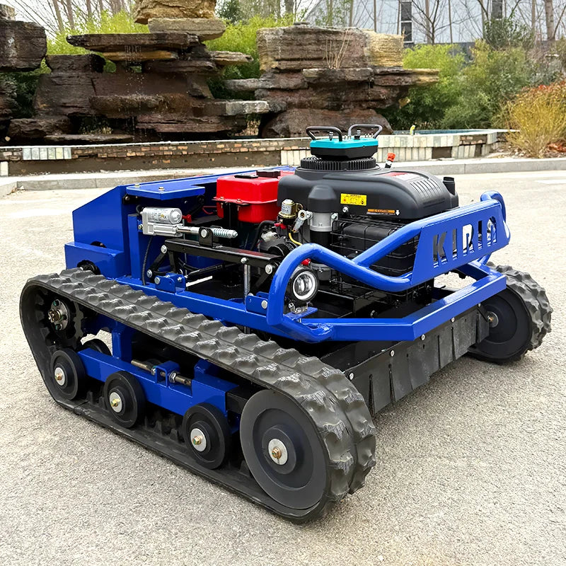 Customized  remote control lawn mower Crawler Remote Control Orchard Lawn
