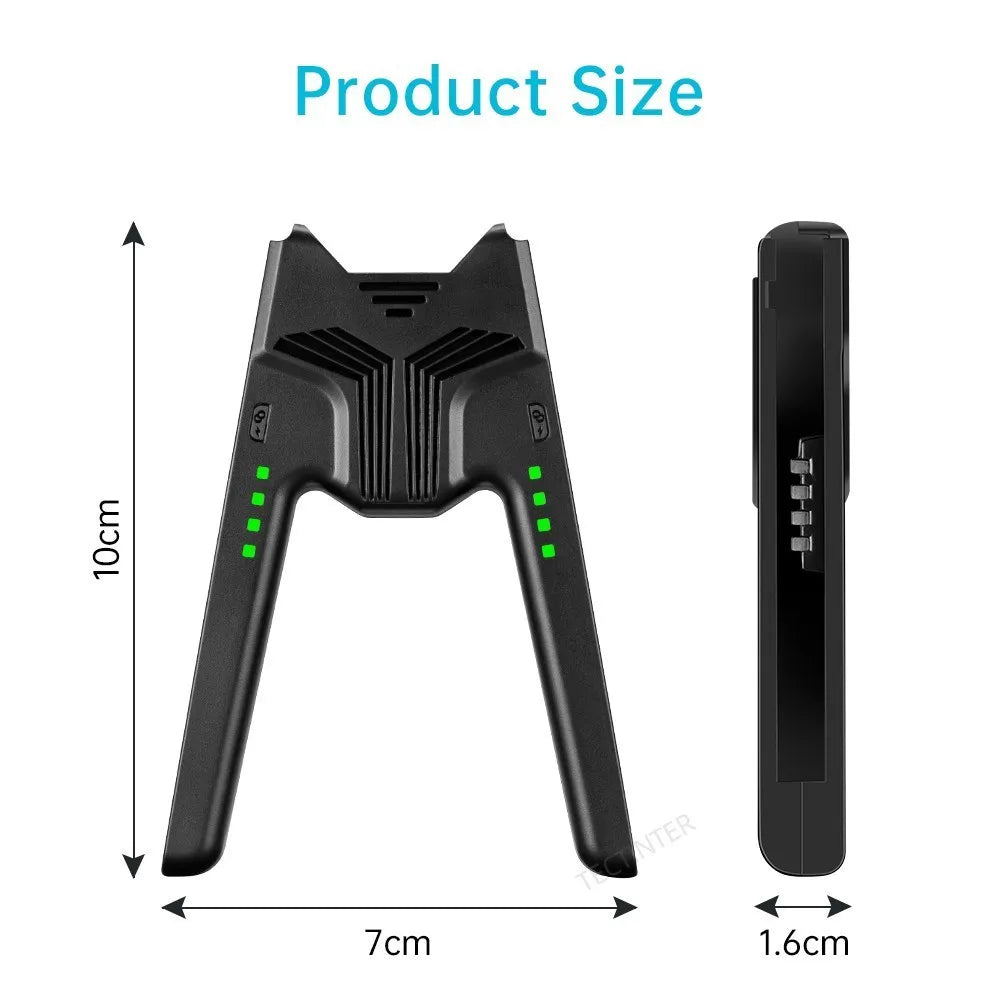 2023 Charging Grip Bracket for Nintendo Switch Joycon Controller Handle Grip Holder Charging Station with LED for NS OLED Joycon