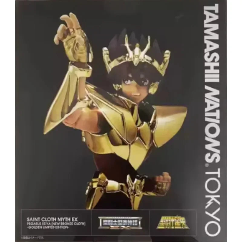 Bandai Saint Seiya Myth Cloth TNT Limited Ex Gold Andromeda Shun Phoenix Pegasus Purple Dragon Glacier Anime Figure Model Toy