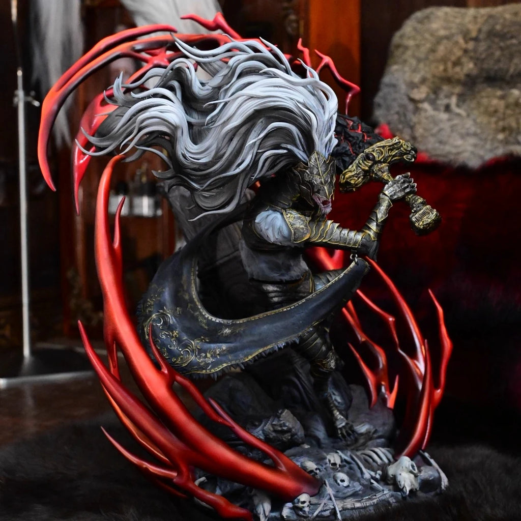 40cm Maliketh The Black Blade Eldennn Game Ring Peripheral Childhood Model Doll Figure Toy Collections Ornament Decorations Boy