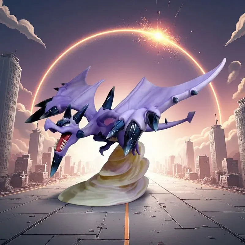 New PKM Aerodactyl Figure Aerodactyl  Anime Figures MEGA Aerodactyl PVC Statue Desktop Decoration Collection Model Toys Gifts
