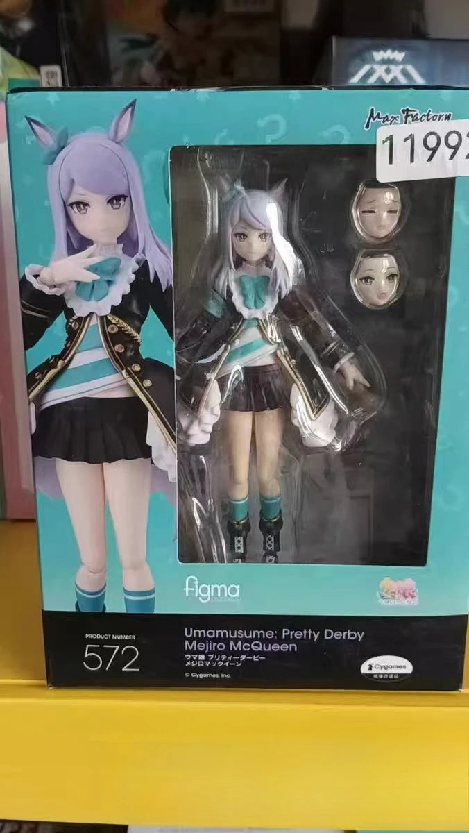 Original Max Factory Genuine Figma Series PrettyDerby Anime Gold Ship and Mejiro McQueen Proportional Humanoid, Figure Gift