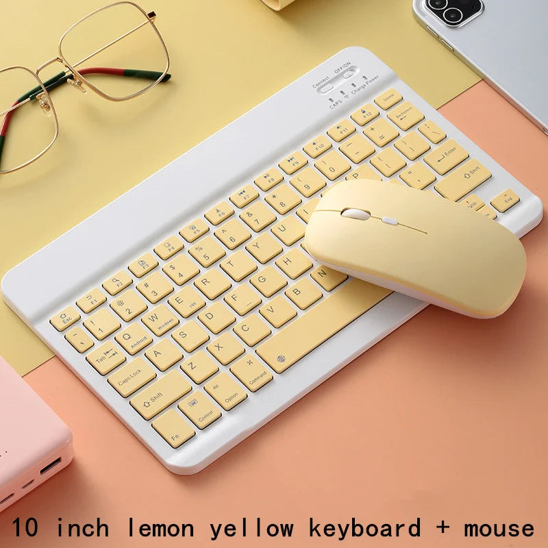 Flat Bluetooth-compatible Keyboard Phablet MINI6 Mouse Set Bluetooth Keyboard 8.3 Inches Apple Ipad Samsung Xiaomi Huawei