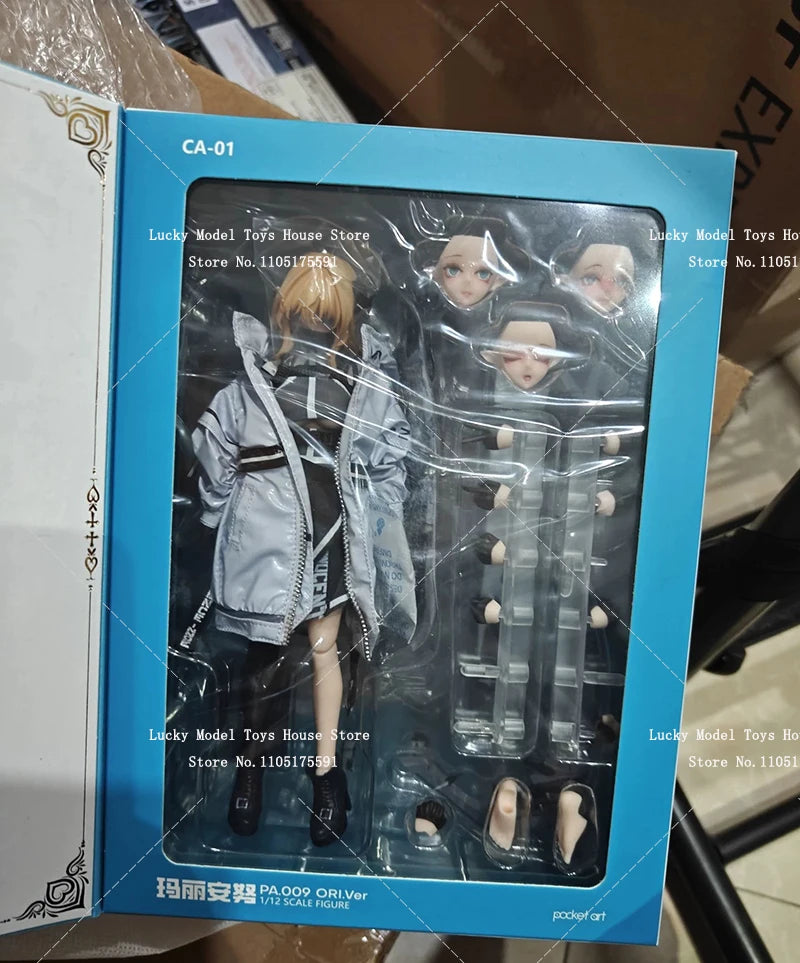 2025WF Limited PA009 ORIG.ver 1/12 White Cloth Mary Nun Mobile Suit Girl Action Figure 6inch HASUKI Soldier Model Doll Collects