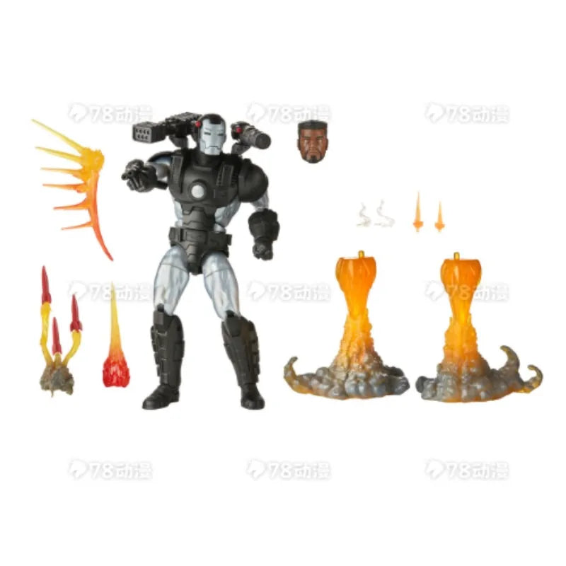 Original Hasbro Marvel Legends Series War Machine Anime Figure Collection Toy Model