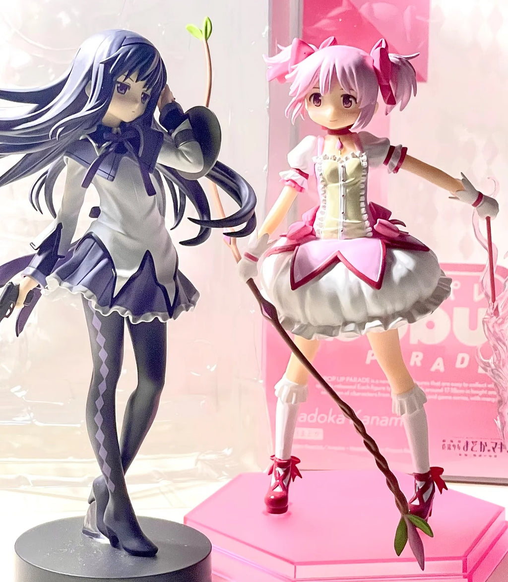 HOT Anime Magikano  Puella Magi Madoka Magica Figure PVC Model Doll Desktop Decoration Action Figurine Collecting Toy Kid Gifts