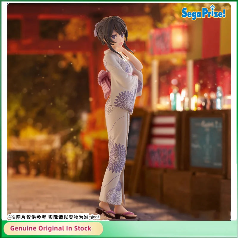 Original Luminasta Series Anime Figures Character Mai Sakurajima Yukata Ver.Action Figures Ornaments Model Hobbies Collectible