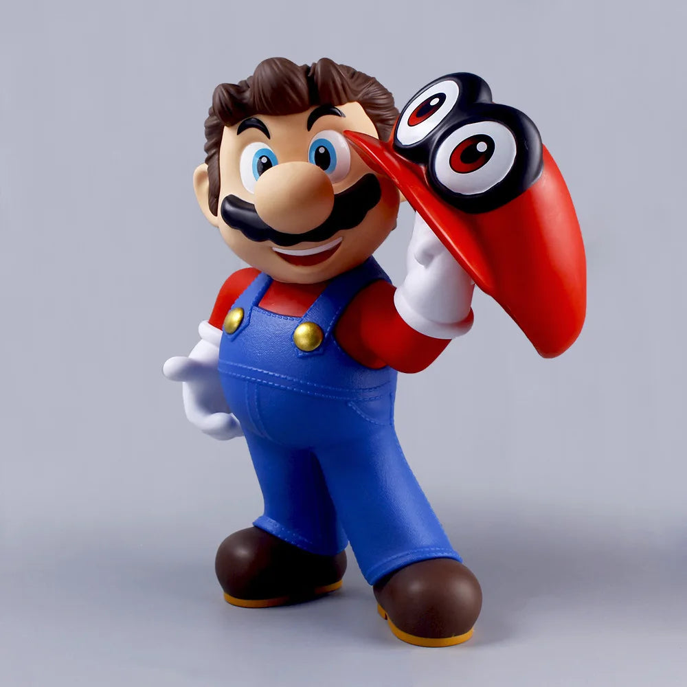 40 cm große Mario-Puppe, Anime-Figur, Modellspielzeug, Heimdekoration, Ornament
