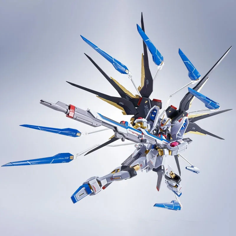 In Stock BANDAI Original Box METAL ROBOT STRIKE FREEDOM GUNDAM Re:Coordinate Action Figure Model Gift for Kid Foam Box Packaging