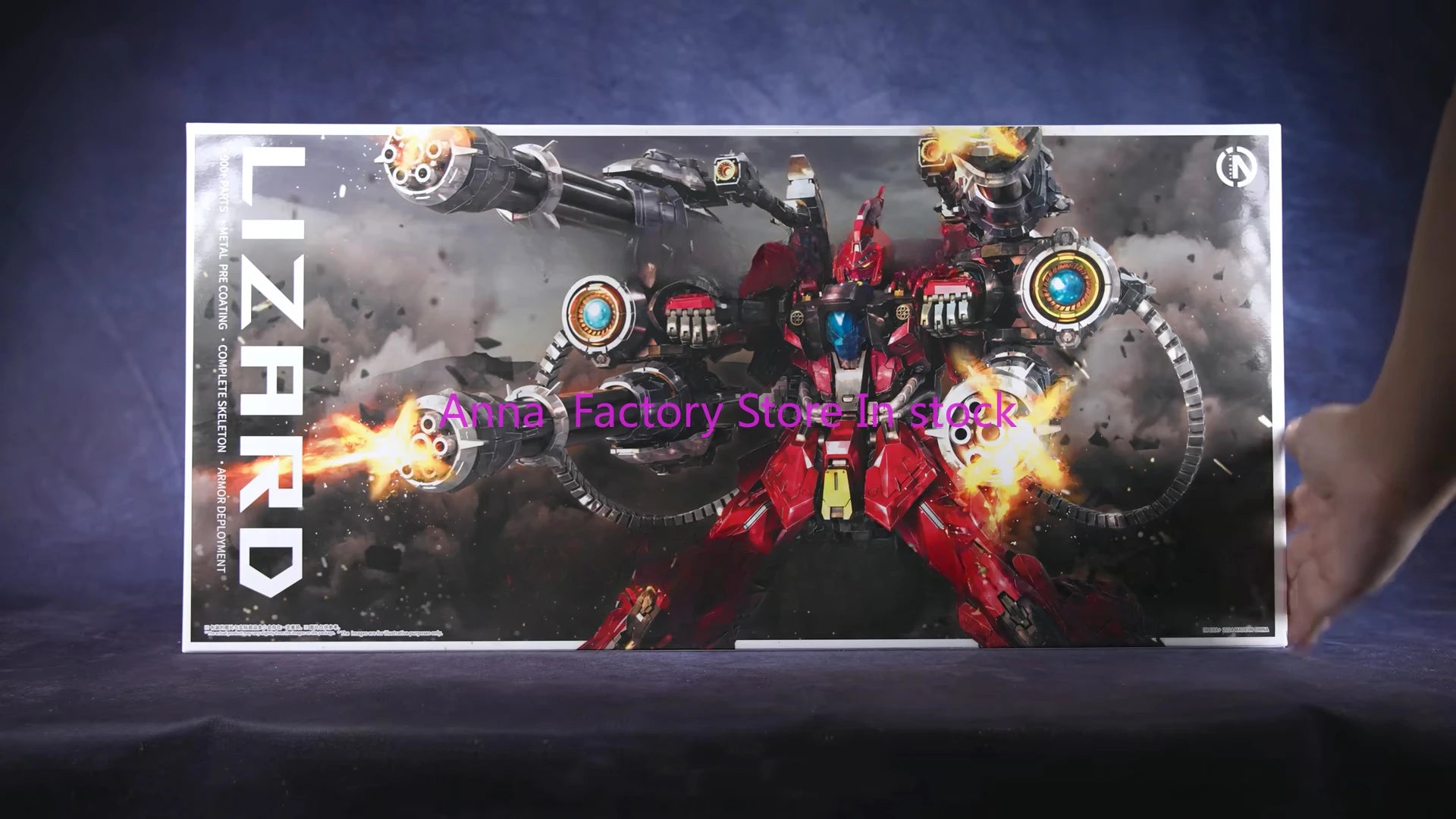 IN STOCK IN ERA+ LIZARD 1/100 Assembled Mecha Assembling Model Mecha Model Pvc Toys RMD Series Red Limited Edition/Trade edition