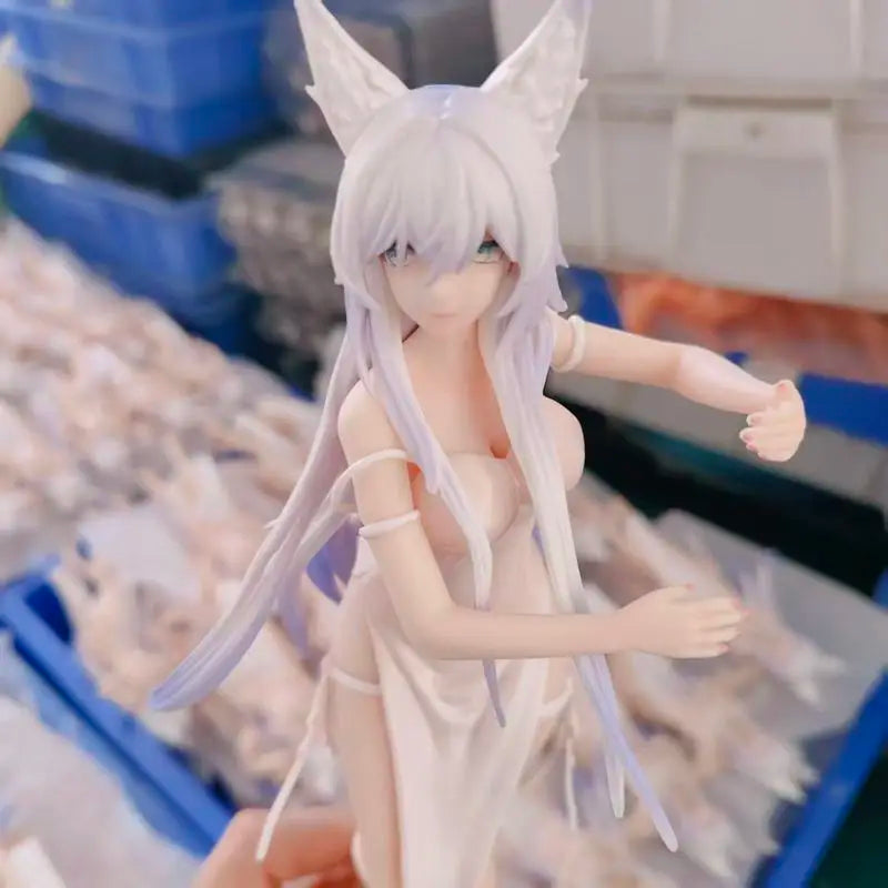 Honkai Star Rail Jingliu Baiheng Anime Ceramic Mug Double Figure Statue Model Manga Gamer Gift Collectible Decorative Peripheral