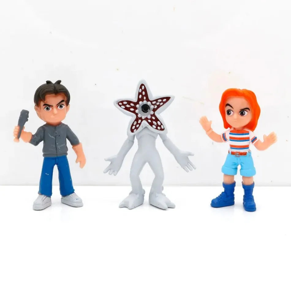 6-8pcs/set Anime Figure Style Dolls Man-eating Flower Toys Figurine PVC Anime Figures Collection Cute Toys  Christmas gifts