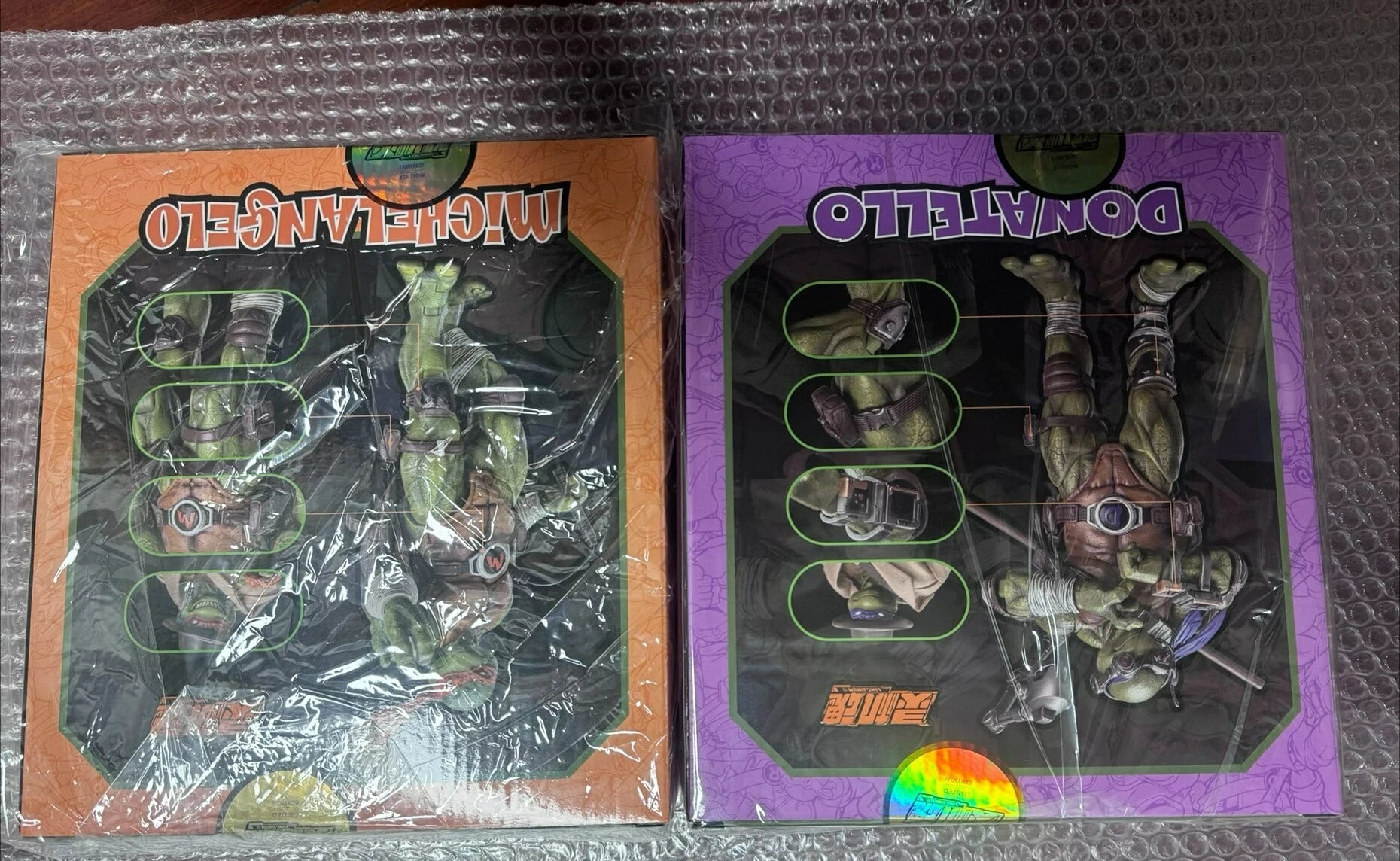 Original Licensed Teenage Mutant Ninja Turtles Leonardo Raphael Michelangelo Donatello Action Figure