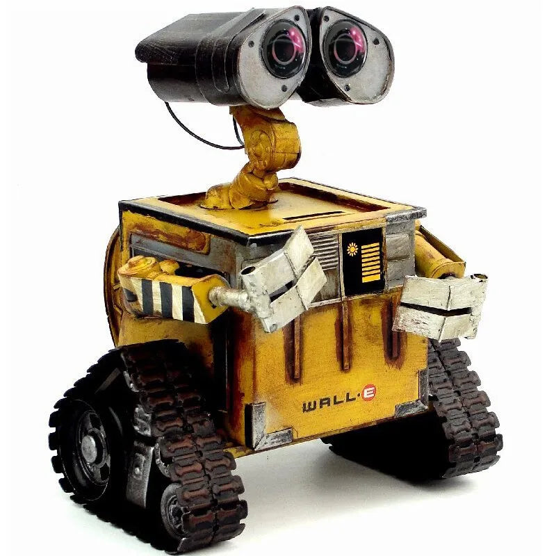 Wall-E Disney  Robot Movie Action Figure Steel Metal Model Robot Kawaii Wall-E Figurine Children Toy For Boy Kid Child Toy