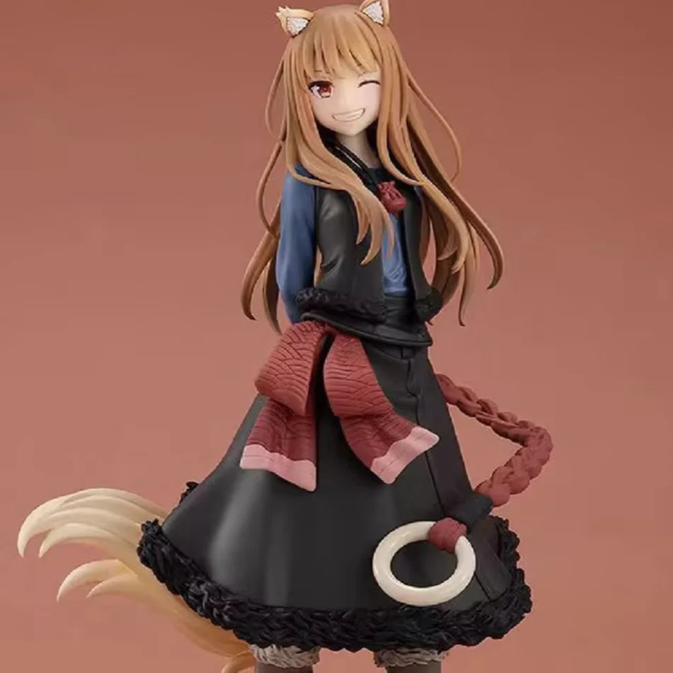 17CM Spice And Wolf Horo PVC Аниме figuras de acción modelo colección ornamento Anime dibujos animados modelo juguete para regal