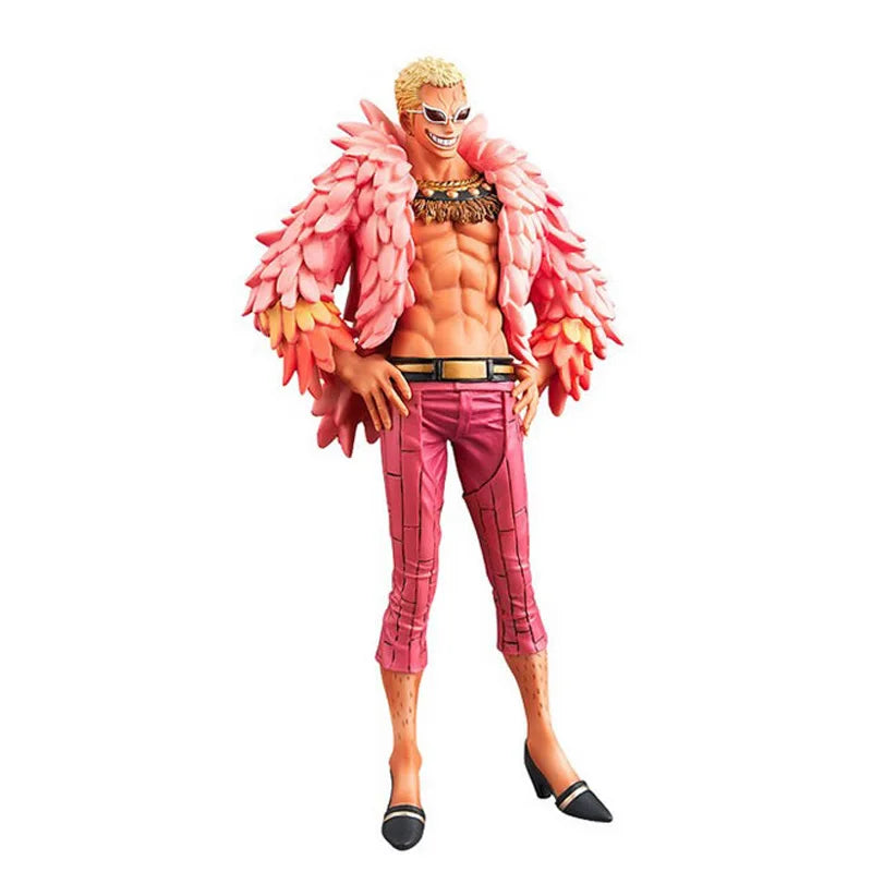 In Stock Bandai Original Banpresto ONE PIECE  Donquixote Doflamingo Anime Action Figure Model Figures Toys