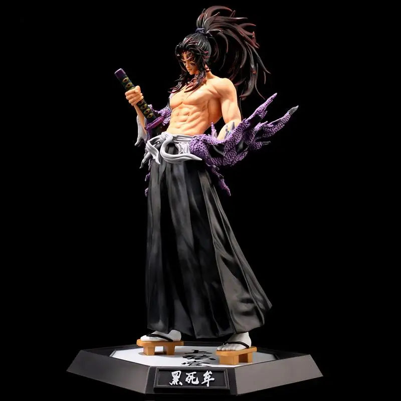 Anime Demon Slayer Akaza Figures Rengoku Kyoujurou Kokushibo Action Figure PVC Figurine Model Ornament Collectible Table Crafts